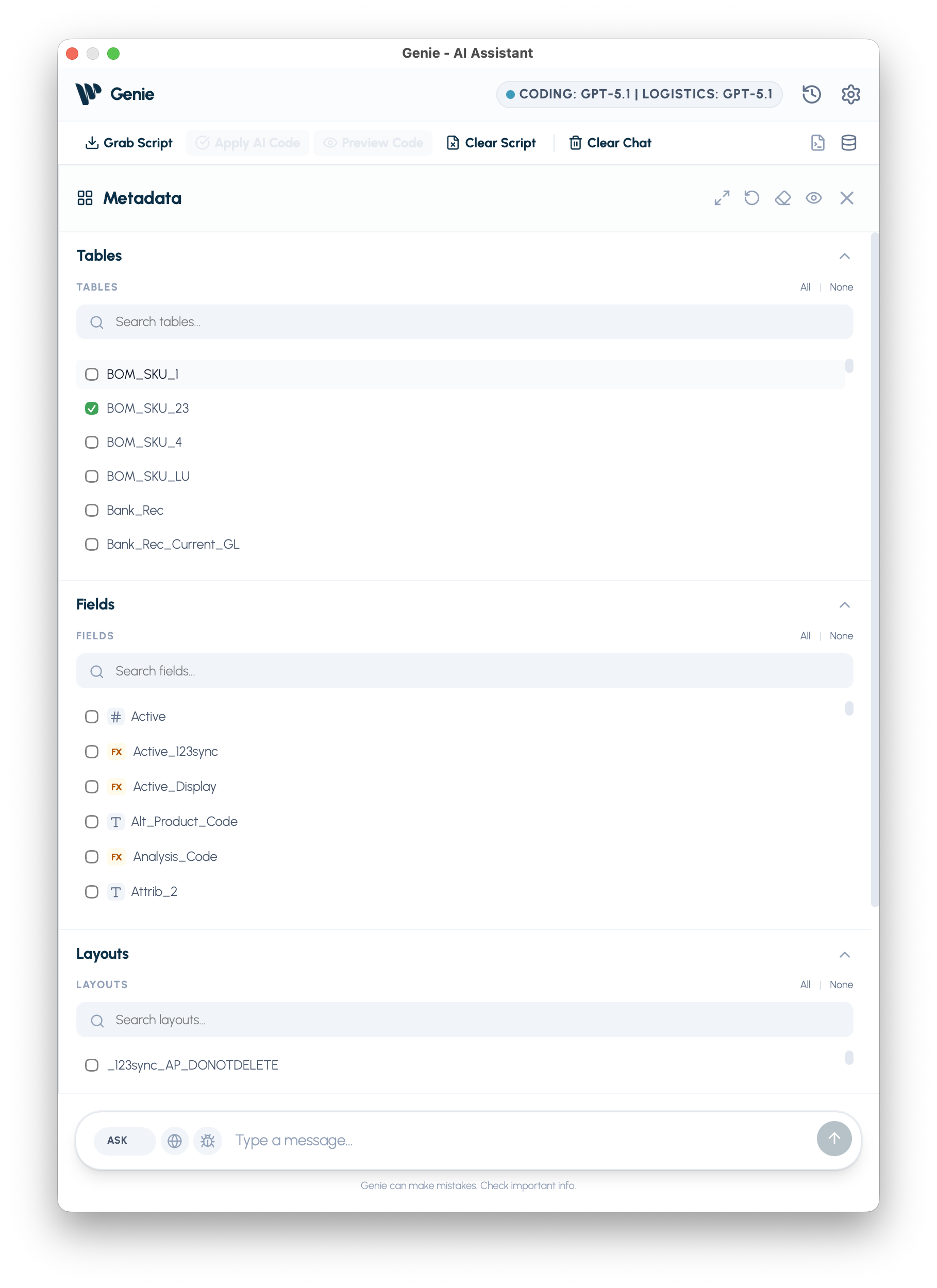 Metadata Explorer